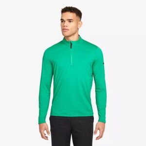 Nike Dri-FIT Men’s Green Quarter-Zip Top